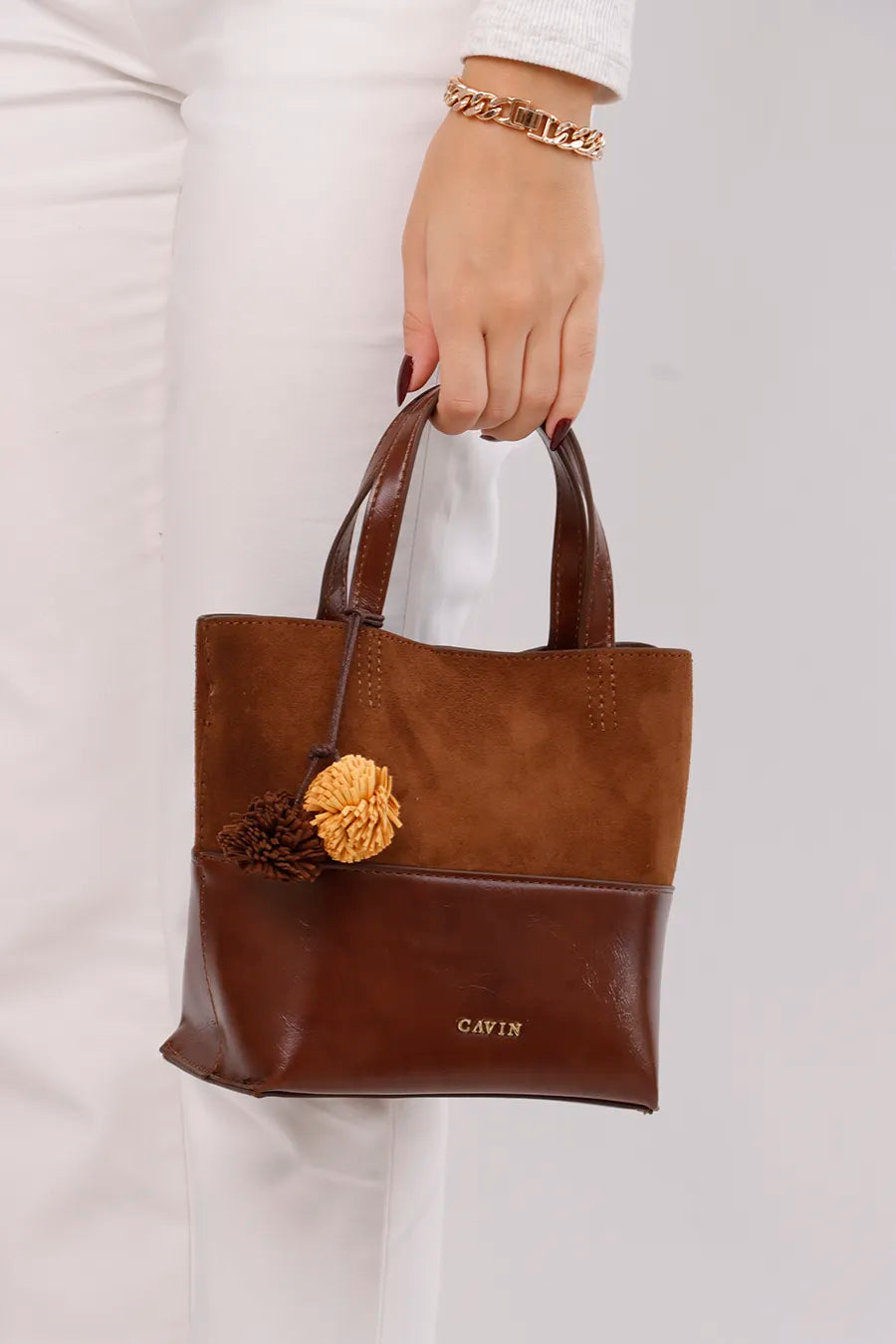 CBA-845 Camel (real suede leather)