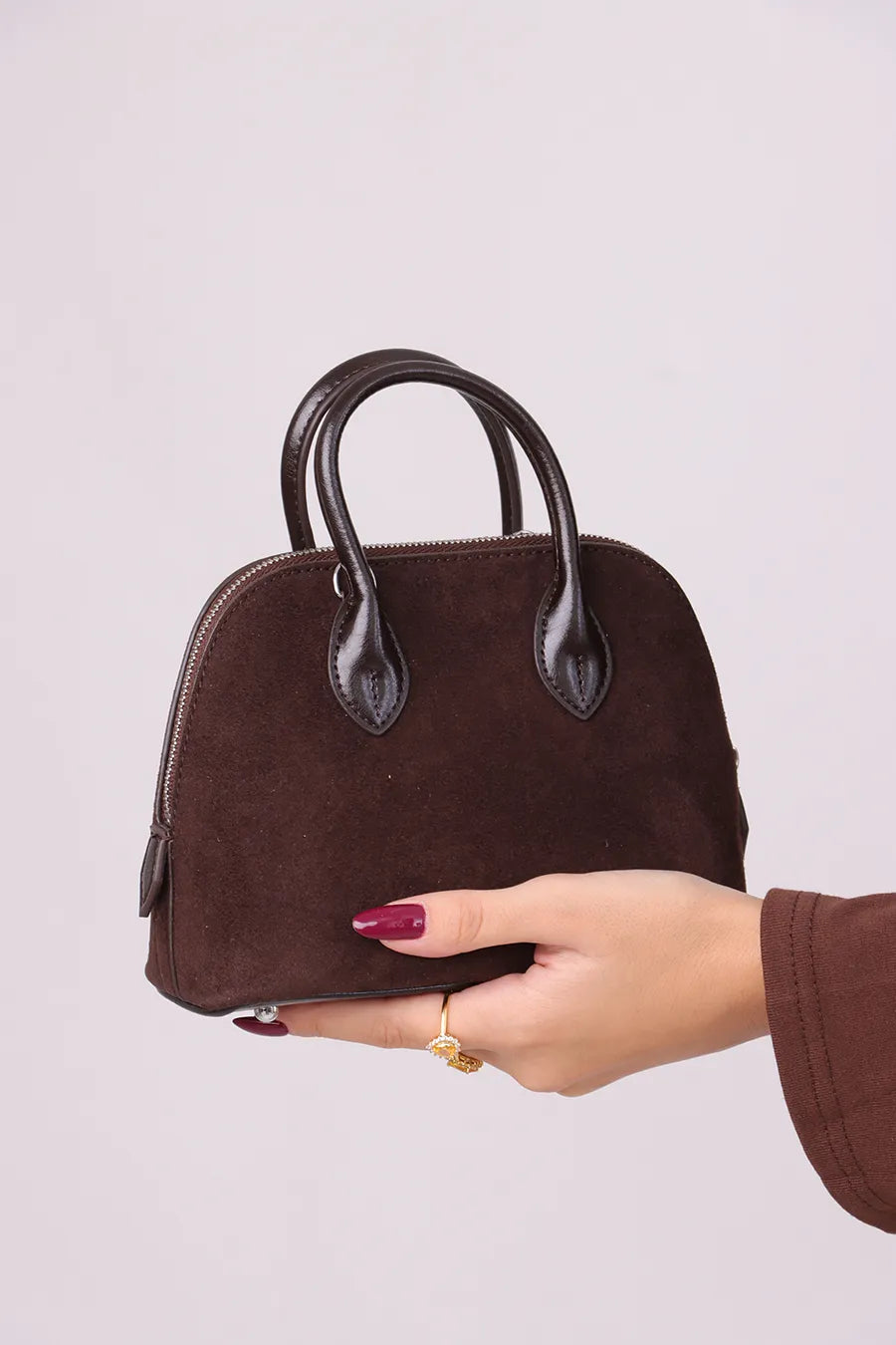 CBA-895 Brown (real suede leather)